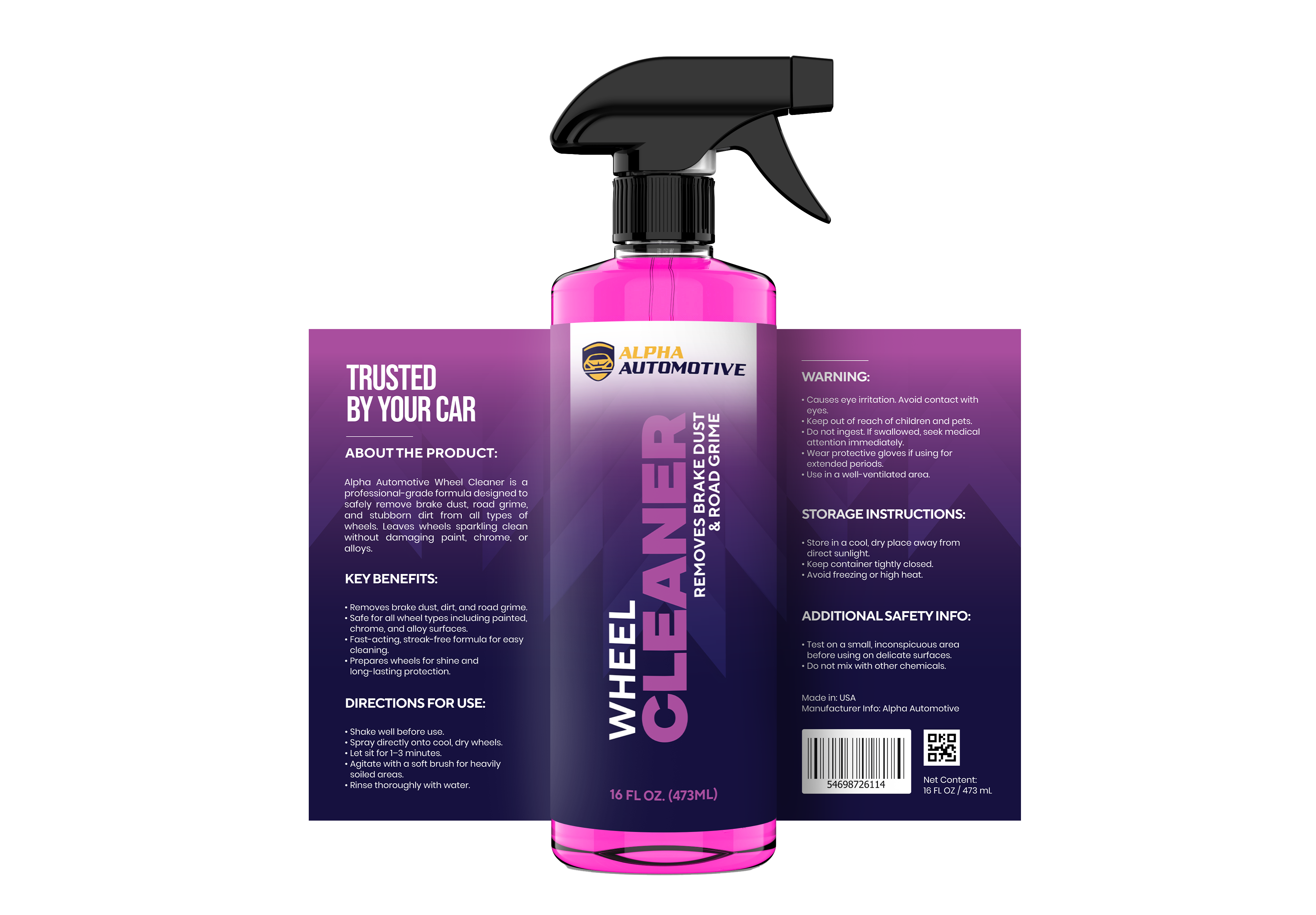 Alpha Detail Solutions Wheel Cleaner